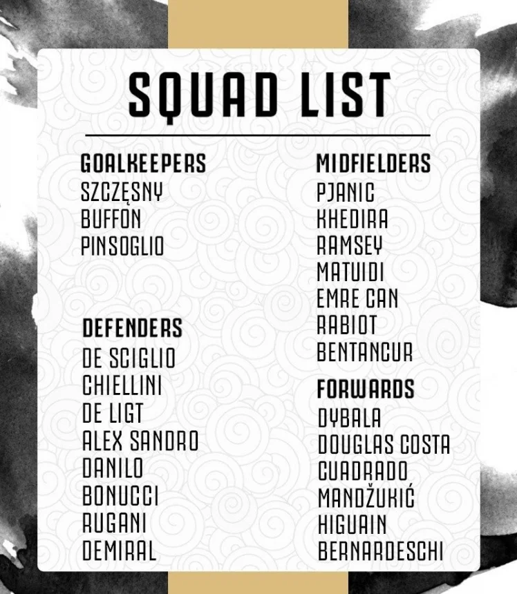 ae800bfdd26c2604f4a77746c248cd73.jpg : Us 트리에스티나 칼초 와의 경기에 호날두도 나오나요? 소집명단 가져왔습니다