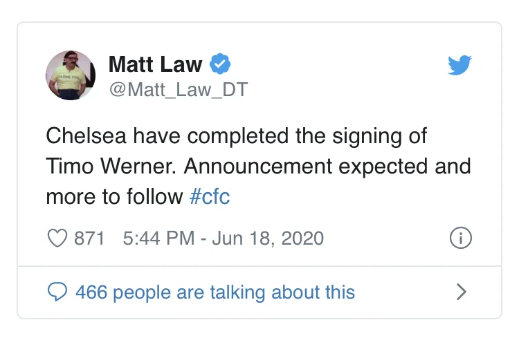 C8631D72-C80A-4EE6-9D85-08B69131397F.jpeg : 맷로 - 첼시 티모 베르너 영입 99%