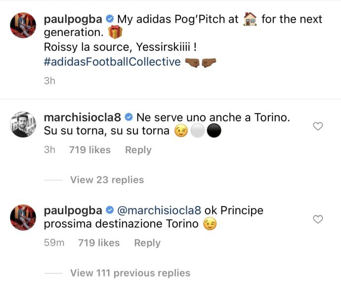 Pogba-Marchisio-Instagram.jpg : 포그바: '다음 목적지는 토리노'