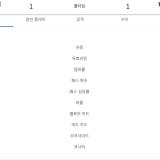 오능 경기 내용